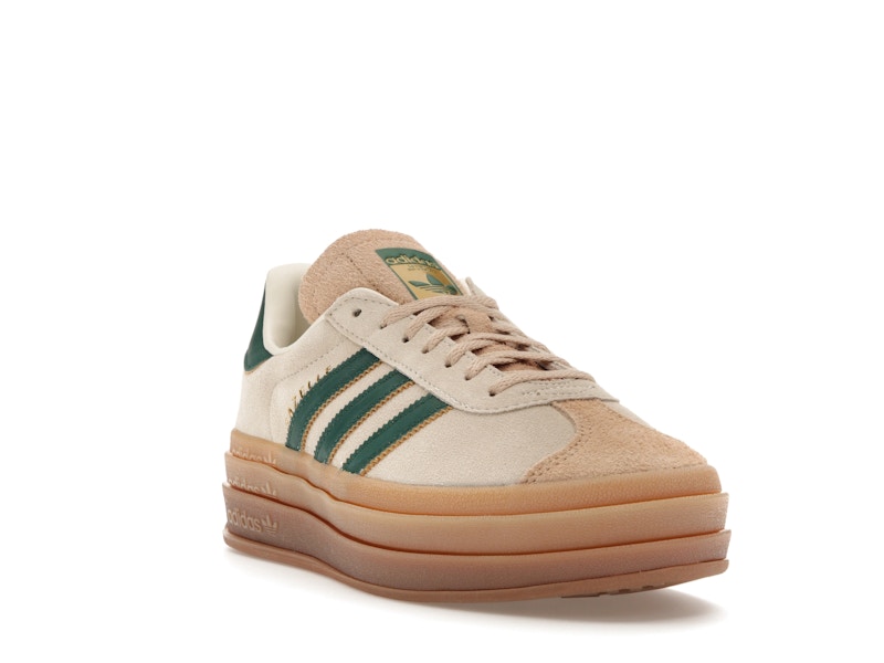 adidas Gazelle Bold Magic Beige Collegiate Green (Women's) - image 7