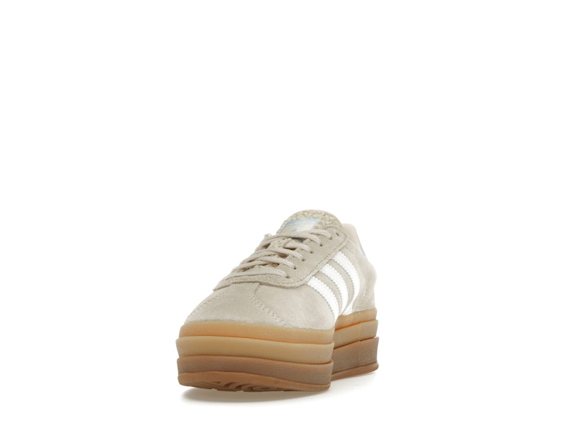 adidas Gazelle Bold Wonder White Clear Sky (Kids) - image 12