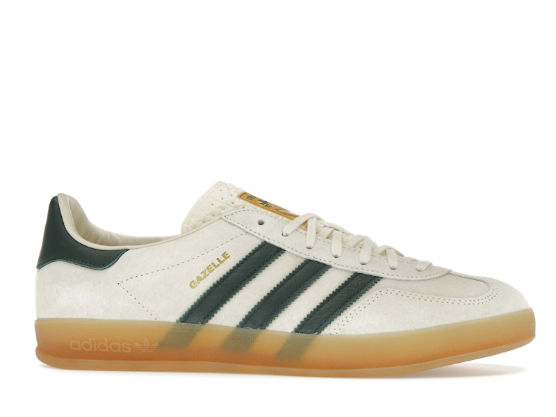 adidas Gazelle Indoor Cream White Collegiate Green Gum - image 2
