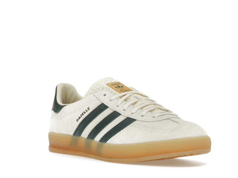 adidas Gazelle Indoor Cream White Collegiate Green Gum - image 6