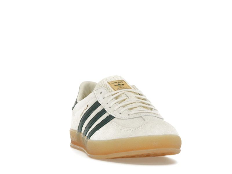 adidas Gazelle Indoor Cream White Collegiate Green Gum - image 8