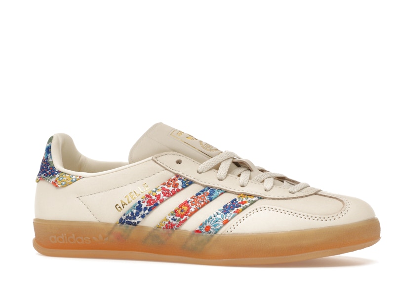 adidas Gazelle Indoor Liberty London Floral Embroidery Stripes (Women's) - image 3
