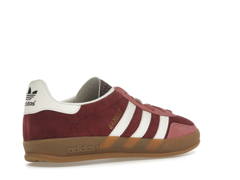 adidas Gazelle Indoor Maroon Preloved Crimson - image 33