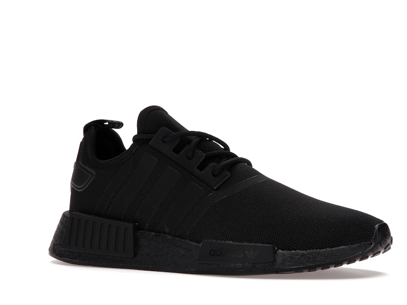adidas NMD R1 Primeblue Triple Black - image 4