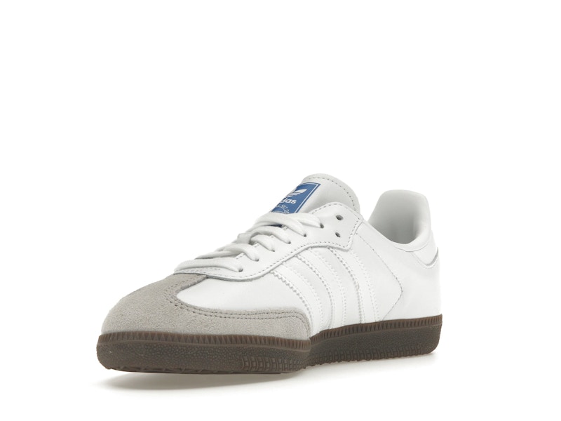 adidas Samba Cloud White Blue Gum - image 14