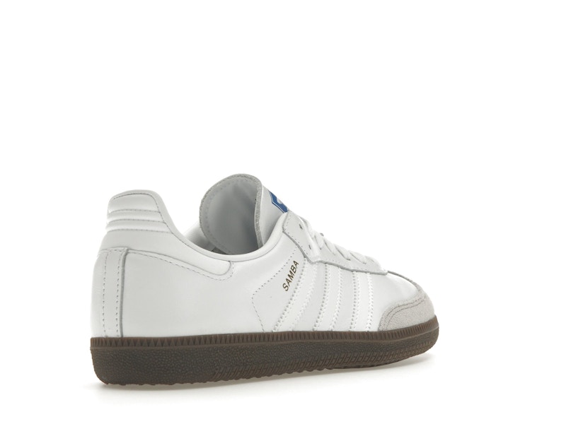 adidas Samba Cloud White Blue Gum - image 32