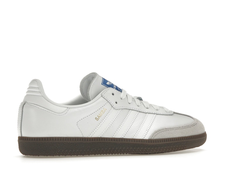 adidas Samba Cloud White Blue Gum - image 35