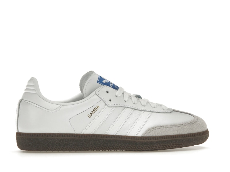 adidas Samba Cloud White Blue Gum - image 36