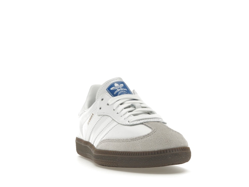 adidas Samba Cloud White Blue Gum - image 8