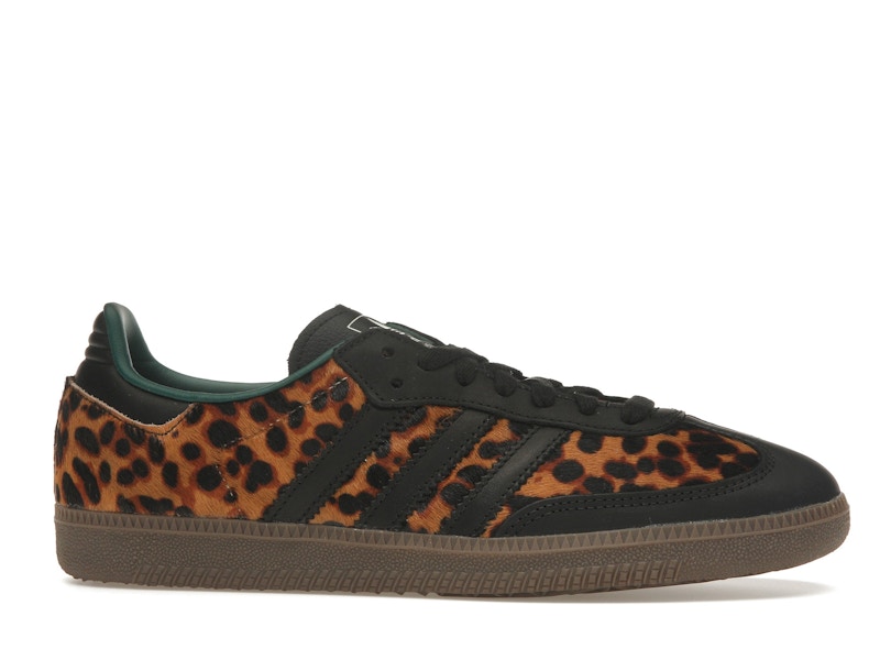 adidas Samba OG Black Green Leopard (Women's) - image 2
