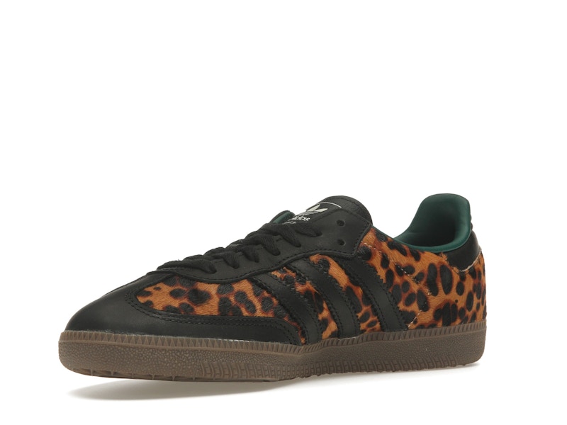 adidas Samba OG Black Green Leopard (Women's) - image 15