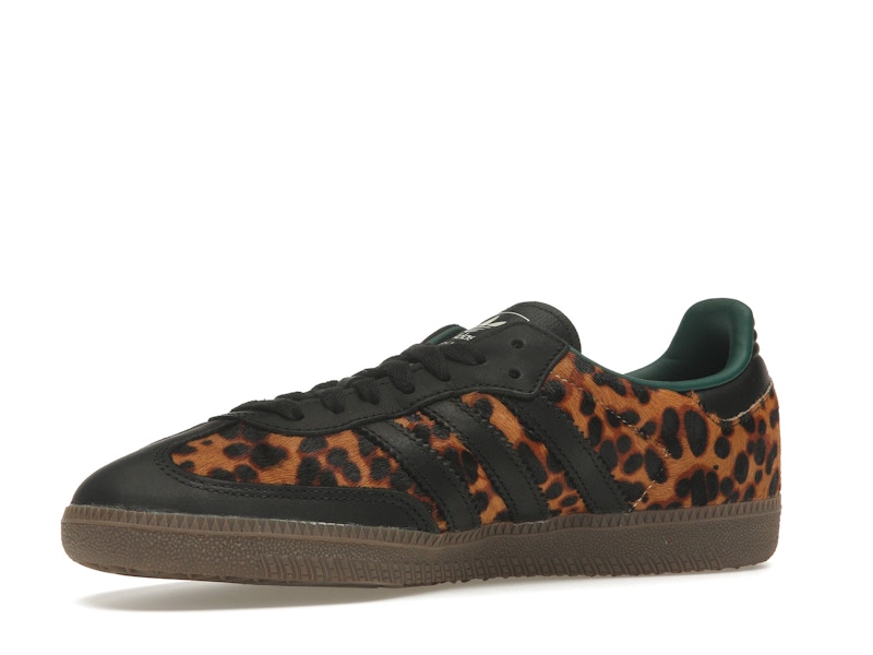 adidas Samba OG Black Green Leopard (Women's) - image 16