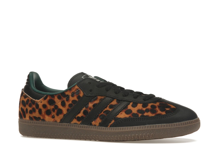 adidas Samba OG Black Green Leopard (Women's) - image 3