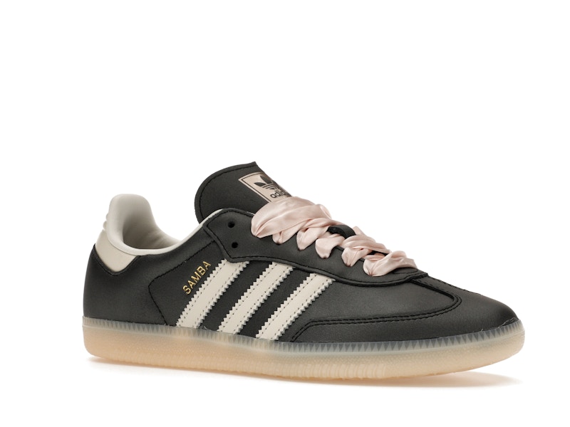 adidas Samba OG Black Pink Ribbon Laces (Women's) - image 4
