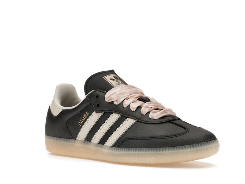 adidas Samba OG Black Pink Ribbon Laces (Women's) - image 5