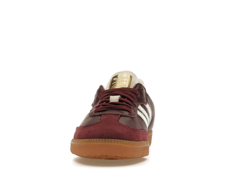 adidas Samba OG Maroon Gold Metallic (Women's) - image 11