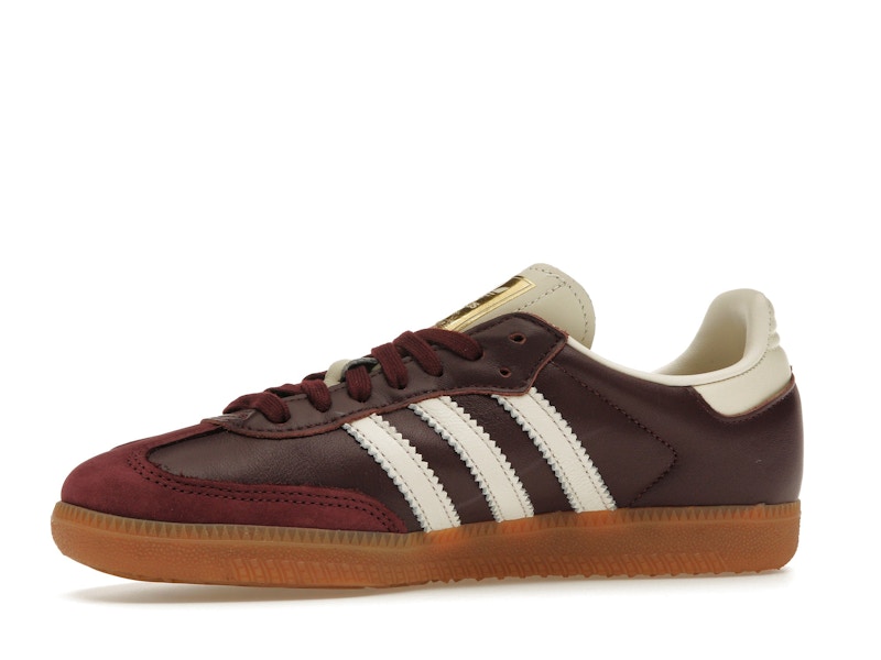 adidas Samba OG Maroon Gold Metallic (Women's) - image 17