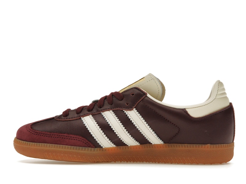 adidas Samba OG Maroon Gold Metallic (Women's) - image 20