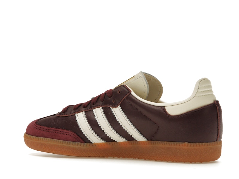adidas Samba OG Maroon Gold Metallic (Women's) - image 22