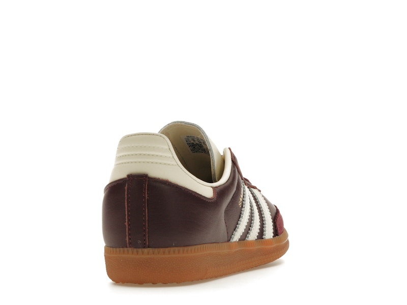 adidas Samba OG Maroon Gold Metallic (Women's) - image 30