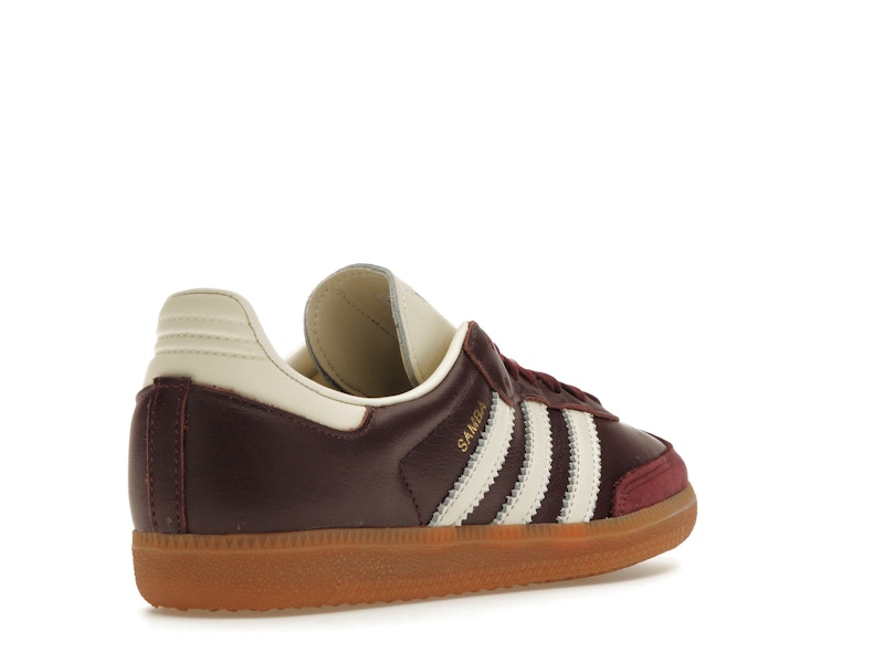 adidas Samba OG Maroon Gold Metallic (Women's) - image 32