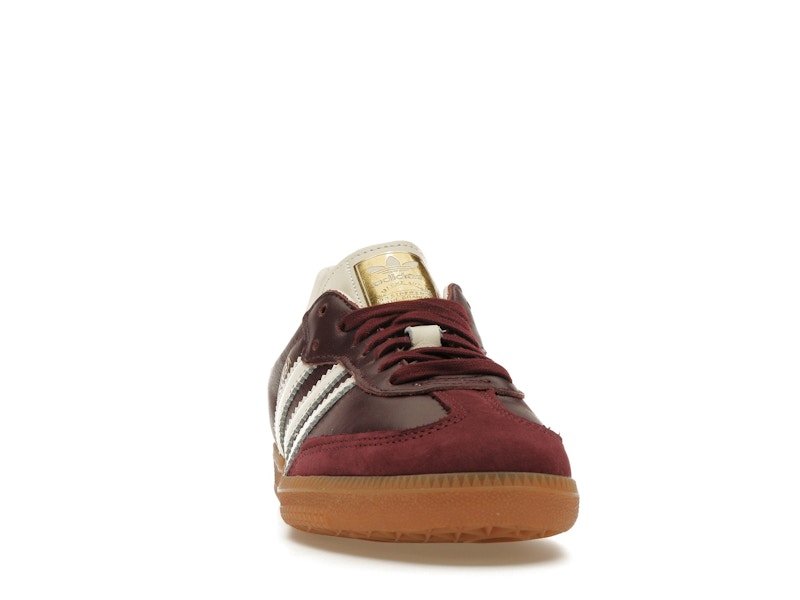 adidas Samba OG Maroon Gold Metallic (Women's) - image 9