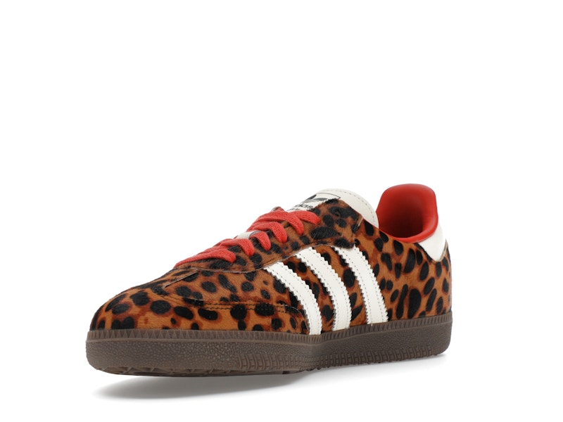 adidas Samba OG Preloved Red Leopard (Women's) - image 14