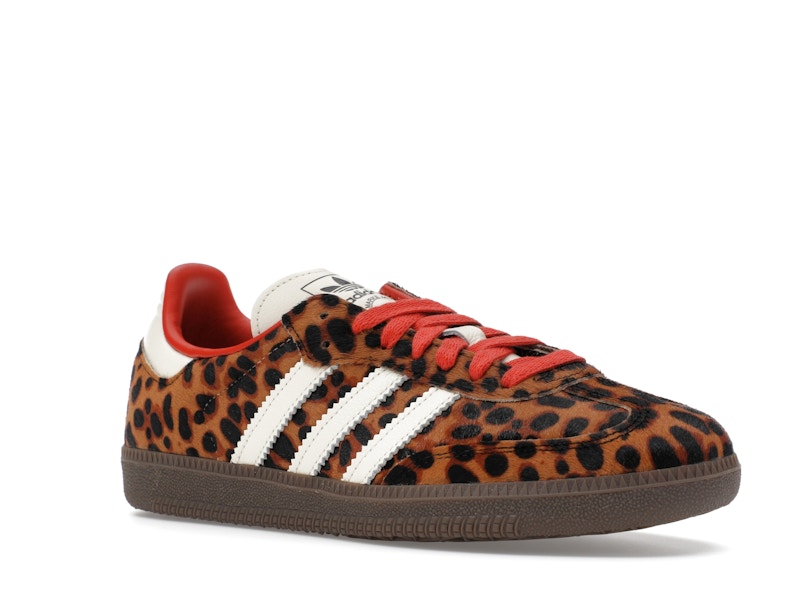 adidas Samba OG Preloved Red Leopard (Women's) - image 5