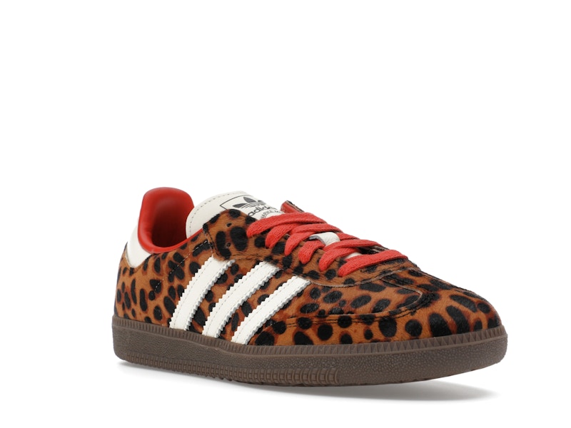 adidas Samba OG Preloved Red Leopard (Women's) - image 6