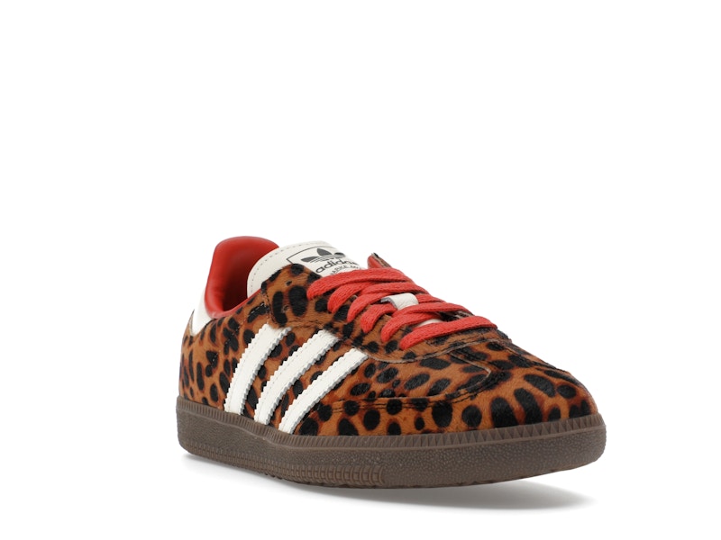 adidas Samba OG Preloved Red Leopard (Women's) - image 7