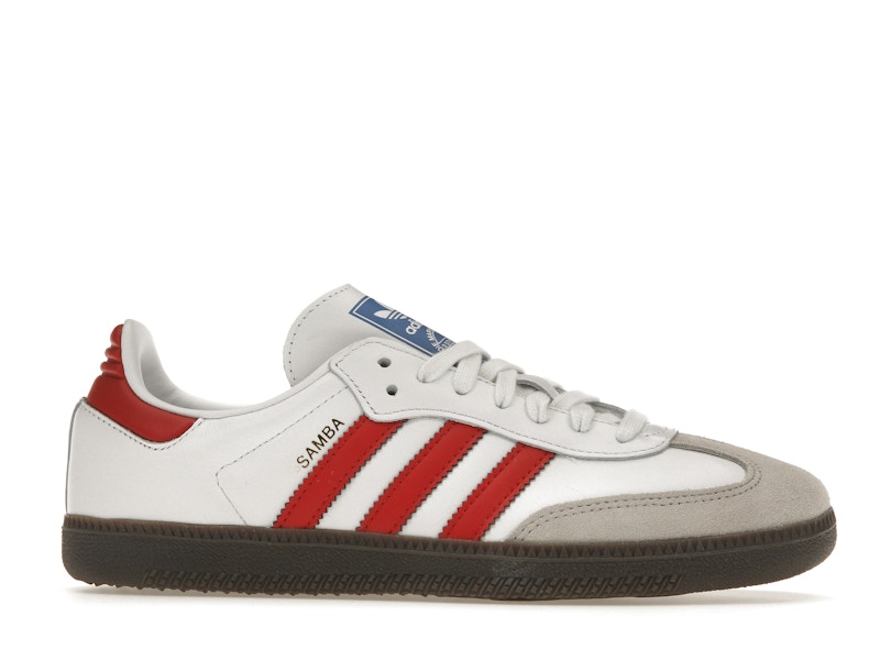 adidas Samba OG White Better Scarlet - image 2