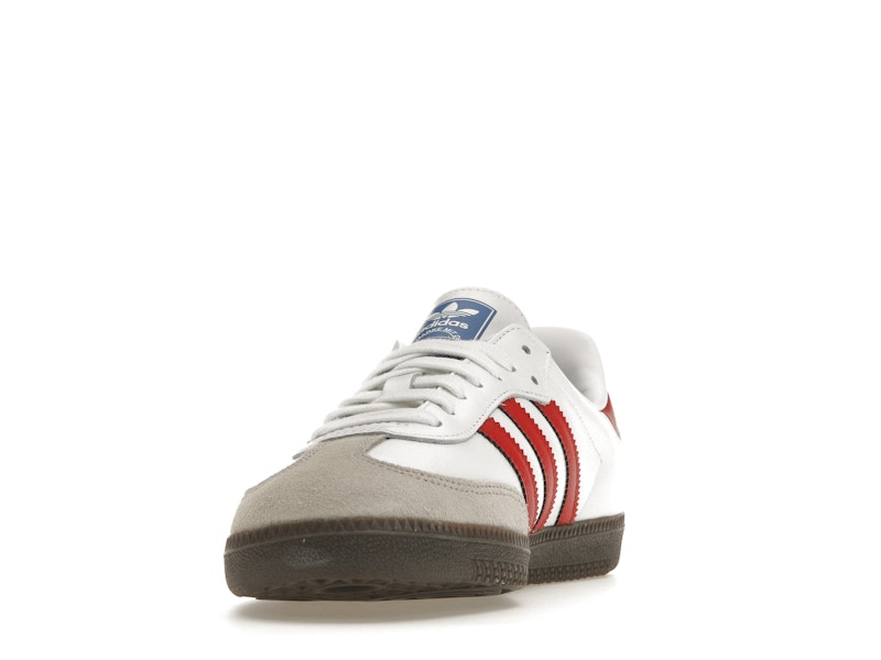 adidas Samba OG White Better Scarlet - image 12