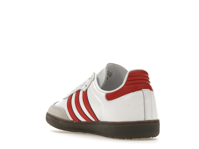 adidas Samba OG White Better Scarlet - image 25