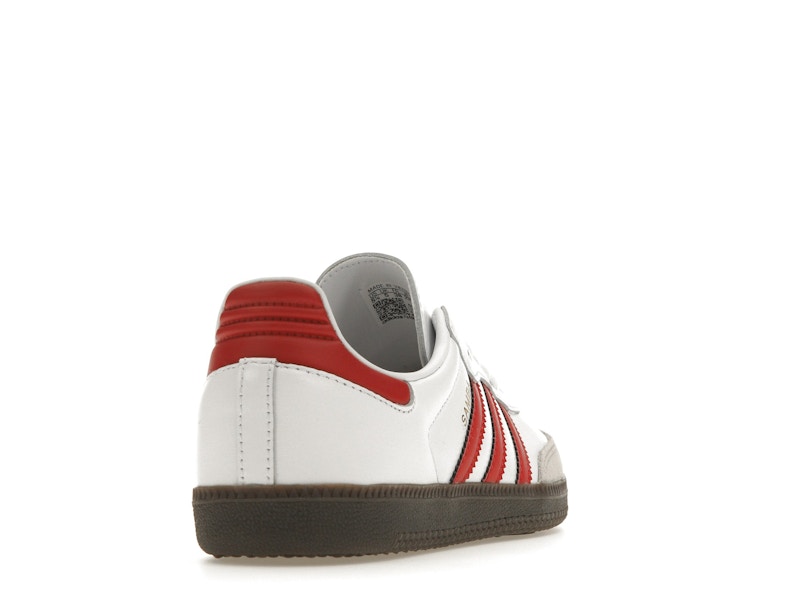 adidas Samba OG White Better Scarlet - image 30