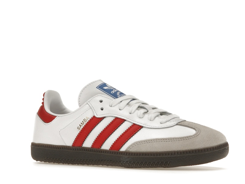 adidas Samba OG White Better Scarlet - image 4