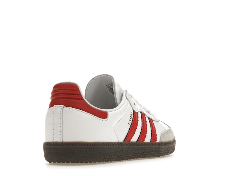 adidas Samba OG White Better Scarlet - image 31