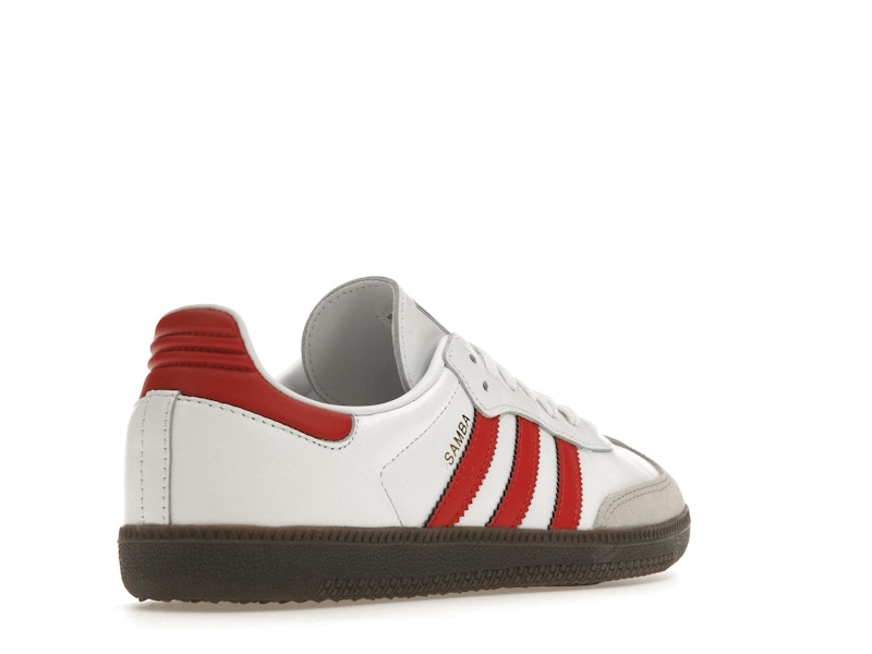 adidas Samba OG White Better Scarlet - image 32