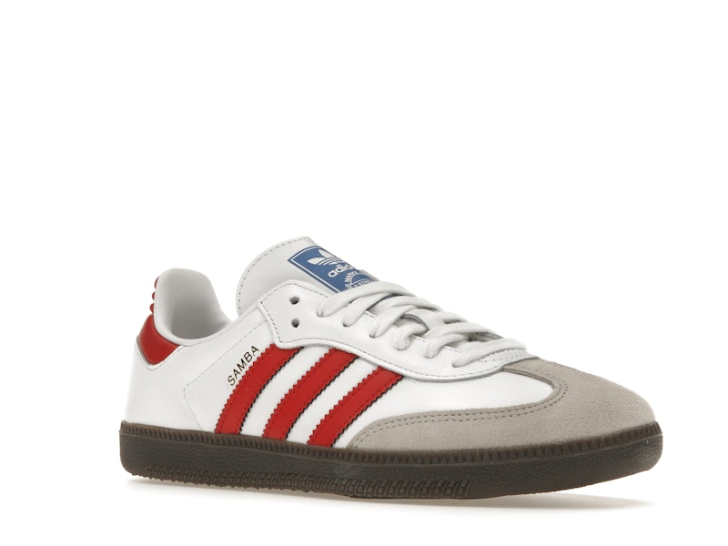 adidas Samba OG White Better Scarlet - image 5