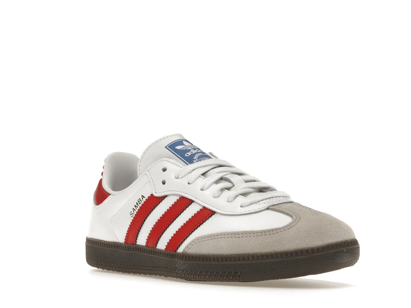 adidas Samba OG White Better Scarlet - image 6