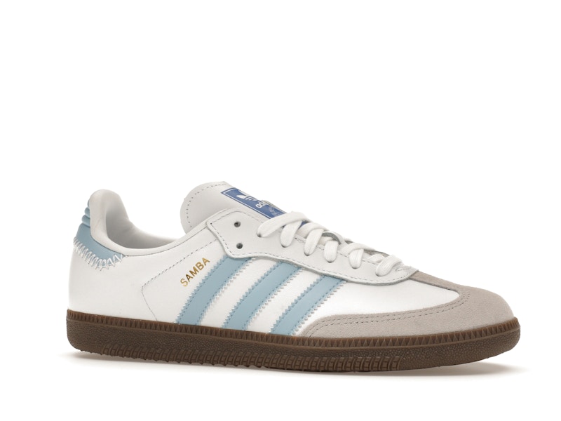 adidas Samba OG White Sky Blue - image 3