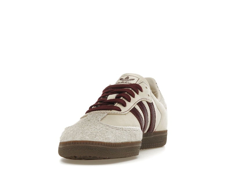 adidas Samba OG Wonder White Maroon (Women's) - image 12