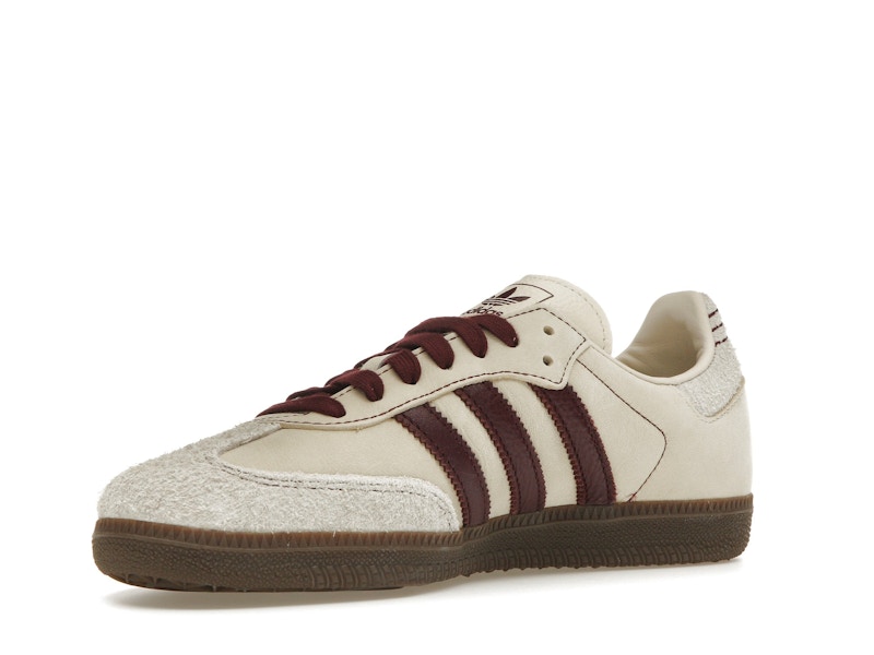 adidas Samba OG Wonder White Maroon (Women's) - image 15