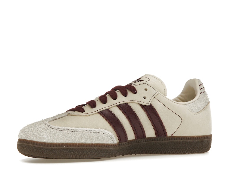 adidas Samba OG Wonder White Maroon (Women's) - image 16