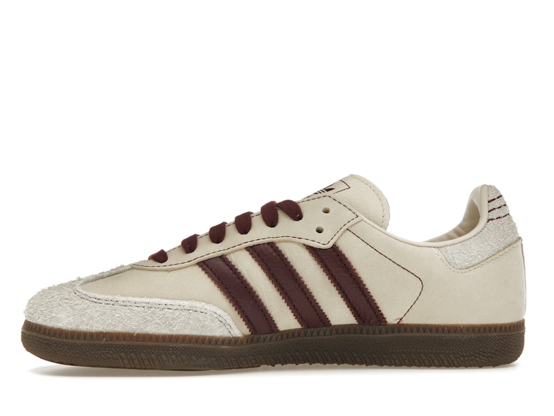 adidas Samba OG Wonder White Maroon (Women's) - image 18