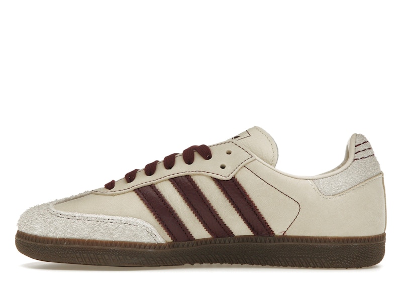 adidas Samba OG Wonder White Maroon (Women's) - image 19
