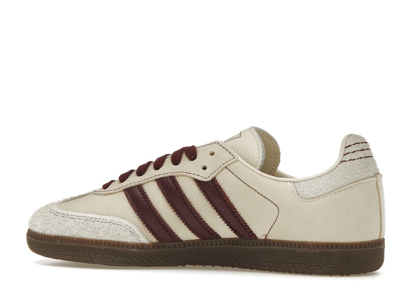 adidas Samba OG Wonder White Maroon (Women's) - image 21