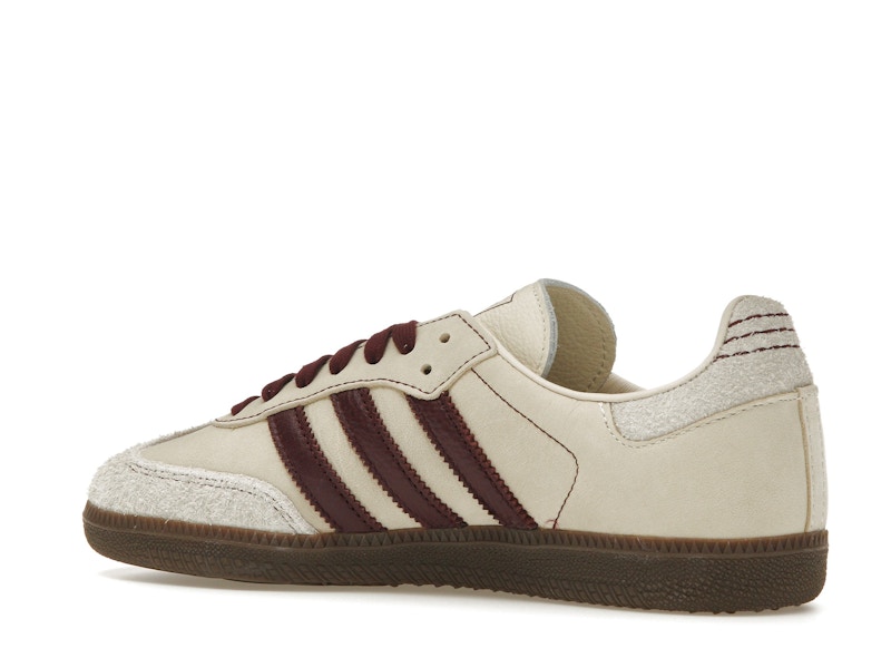 adidas Samba OG Wonder White Maroon (Women's) - image 22