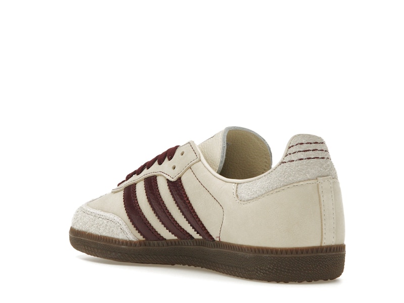 adidas Samba OG Wonder White Maroon (Women's) - image 24