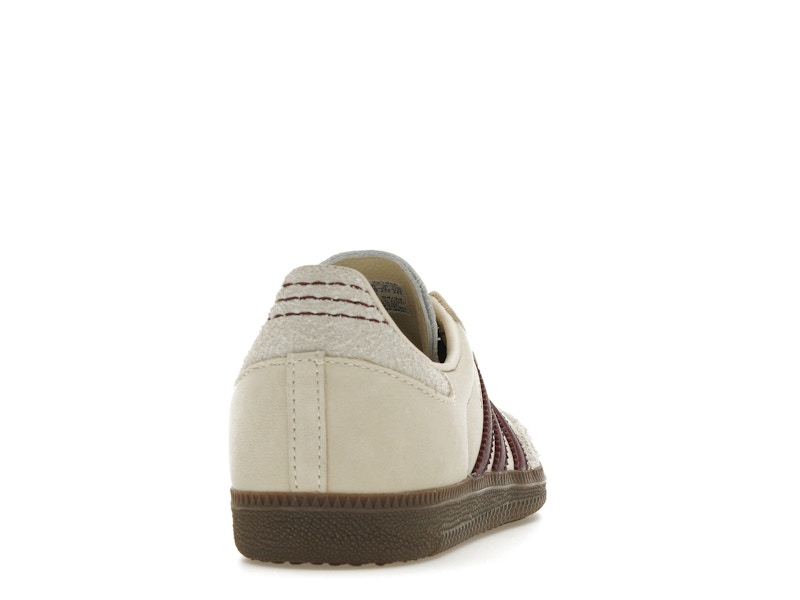 adidas Samba OG Wonder White Maroon (Women's) - image 29