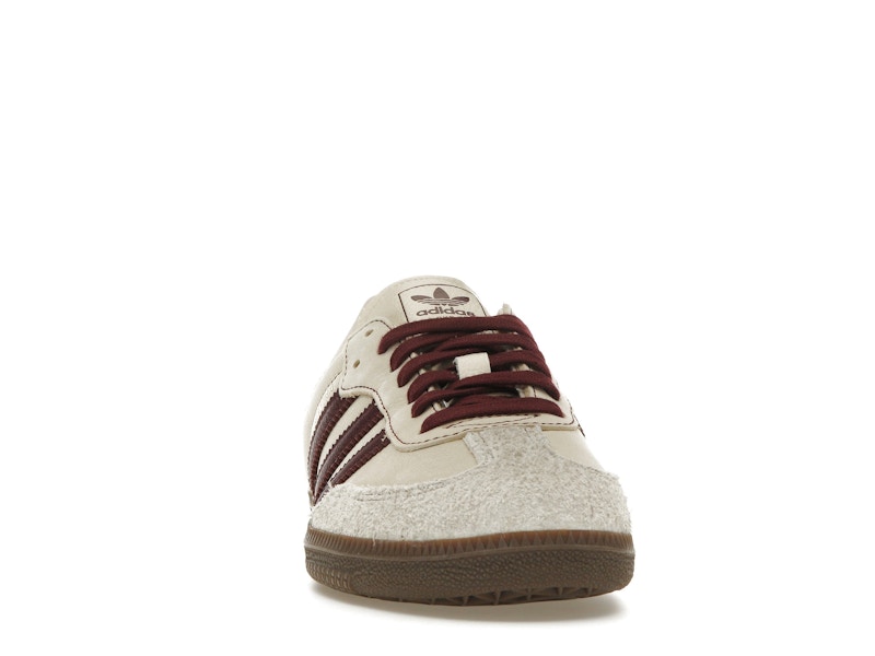 adidas Samba OG Wonder White Maroon (Women's) - image 9